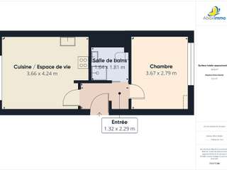 Vente appartement 2 pièces Vente appartement 2 pièces