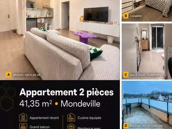 Vente appartement 2 pièces Mondeville 14