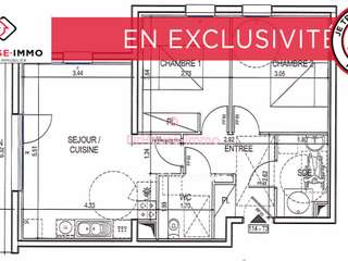 Vente appartement 3 pièces Vente appartement 3 pièces