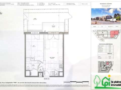 Vente appartement 2 pièces Mondeville 14