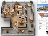 Vente appartement 4 pièces