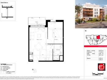 Vente appartement 2 pièces