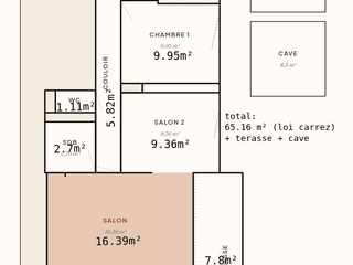 Vente appartement 4 pièces