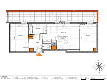 Vente appartement 3 pièces