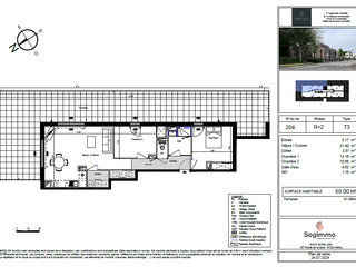 Vente appartement 3 pièces
