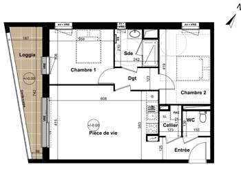 Vente appartement 3 pièces