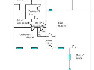 Vente appartement 6 pièces