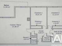 Vente appartement 3 pièces Vente appartement 3 pièces