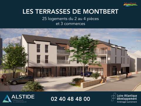 Vente appartement 3 pièces Montbert 44