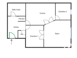 Vente appartement 3 pièces