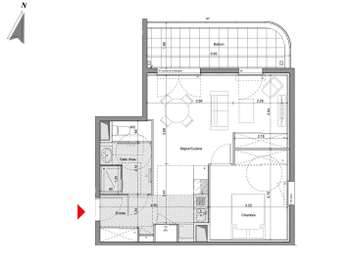 Vente appartement 2 pièces