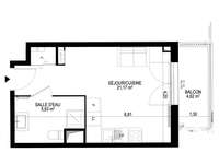 Vente appartement 1 pièce