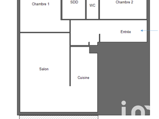 Vente appartement 3 pièces