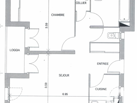 Vente appartement 2 pièces Montpellier 34