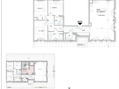 Vente appartement 4 pièces Vente appartement 4 pièces