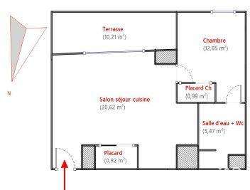 Vente appartement 2 pièces Vente appartement 2 pièces