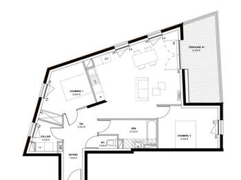 Vente appartement 3 pièces