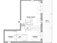 Vente appartement 3 pièces