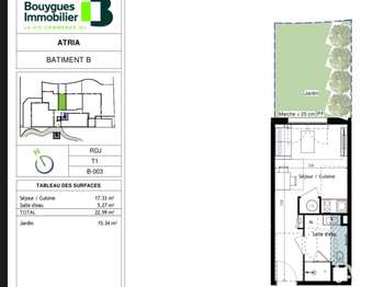 Vente appartement 1 pièce Vente appartement 1 pièce