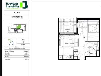 Vente appartement 2 pièces Vente appartement 2 pièces