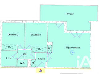 Vente appartement 3 pièces Vente appartement 3 pièces