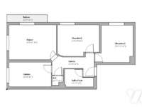 Vente appartement 3 pièces