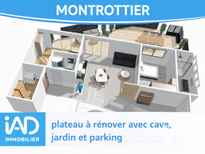 Vente Appartement 3 piècesMontrottier