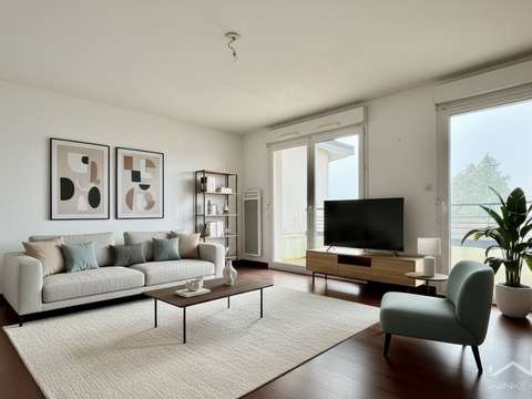 Vente appartement 4 pièces Mordelles 35