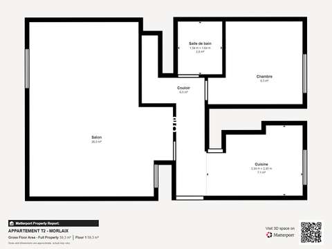 Vente appartement 2 pièces