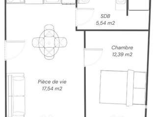 Vente appartement 2 pièces