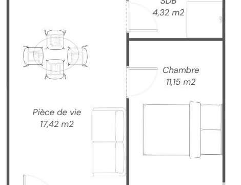 Vente appartement 2 pièces Morlaix 29
