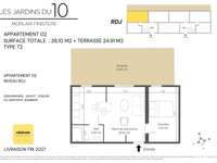 Vente appartement 2 pièces