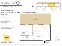 Vente appartement 2 pièces Vente appartement 2 pièces