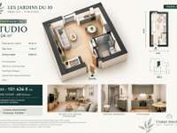 Vente appartement 1 pièce Vente appartement 1 pièce