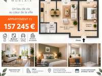 Vente appartement 2 pièces