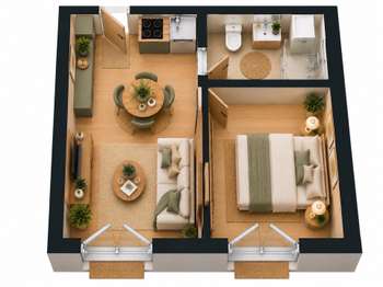 Vente Appartement 2 piècesMorlaix
