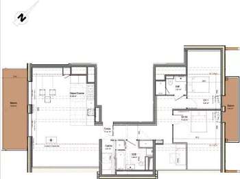 Vente appartement 3 pièces Morzine 74