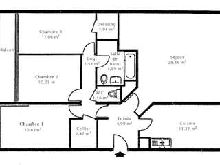 Vente appartement 4 pièces Vente appartement 4 pièces