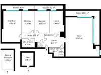 Vente appartement 5 pièces Vente appartement 5 pièces
