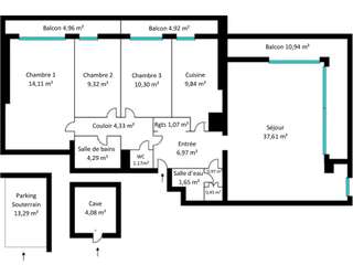 Vente appartement 5 pièces Vente appartement 5 pièces