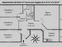 Vente appartement 4 pièces
