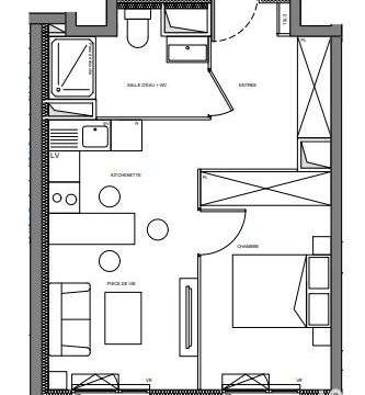 Vente appartement 2 pièces
