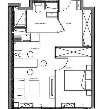 Vente appartement 2 pièces Vente appartement 2 pièces