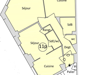 Vente appartement 3 pièces