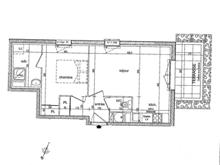 Vente appartement 2 pièces