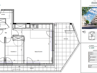 Vente appartement 3 pièces