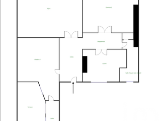 Vente appartement 3 pièces