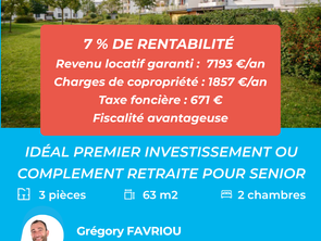 Vente Appartement 3 piècesNantes