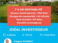 Vente appartement 3 pièces Vente appartement 3 pièces