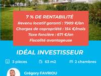 Vente appartement 3 pièces Vente appartement 3 pièces